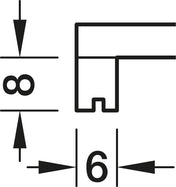 Nyckel Antikbehandlad 83 MM