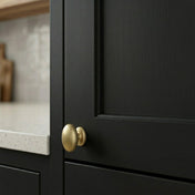 Knob Atri 35mm Satin brass