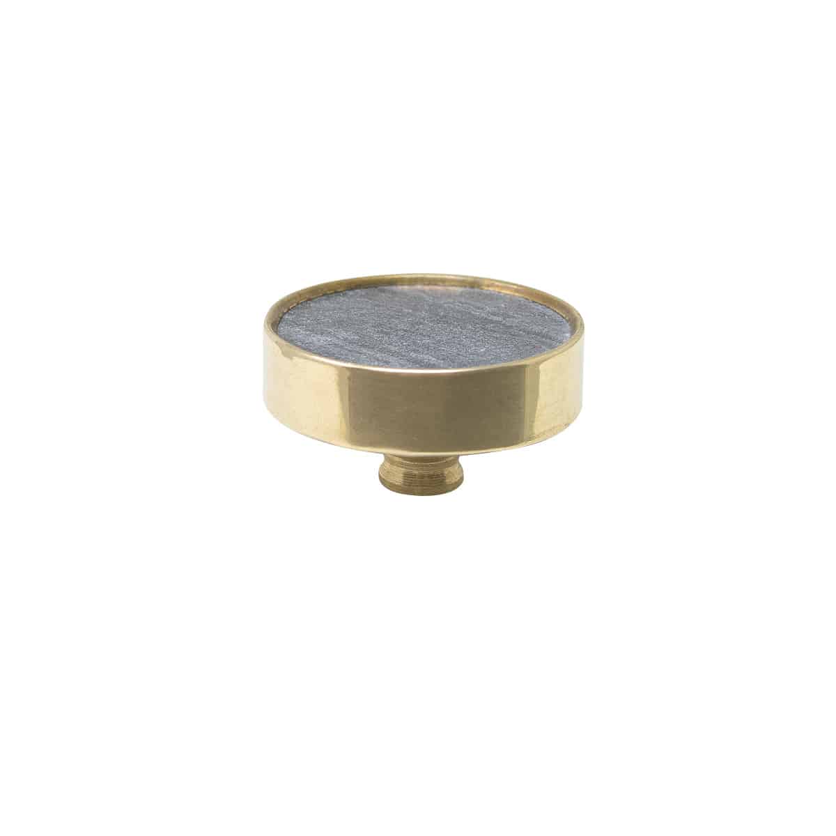 Knopp Gloria 40mm Sten/Mässing