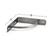 Bracket Convex Stainless steel