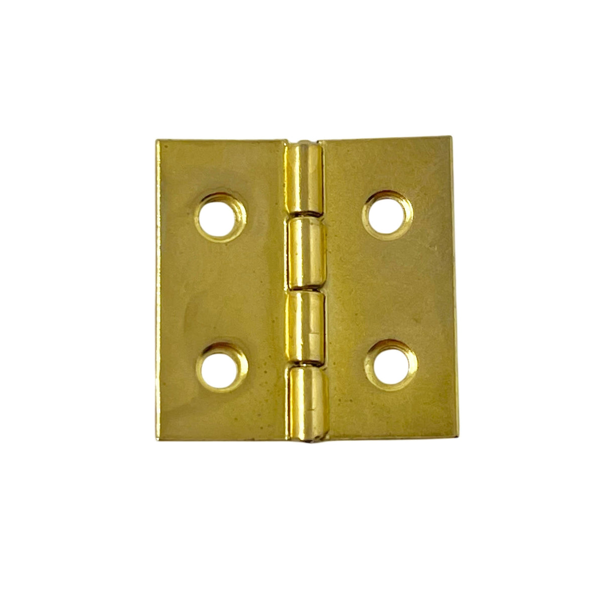 Ledhængsel 20x20 mm Forkrøppet messing