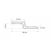 Hook 10mm Brass