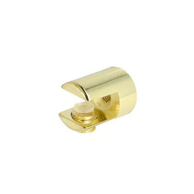 Glass Bracket 6-10mm Brass-plated