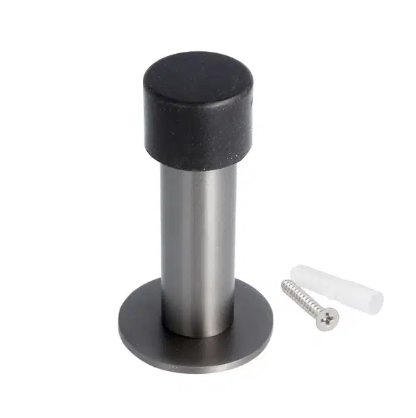 Dörrstopp 85mm Svart (Rostfri)