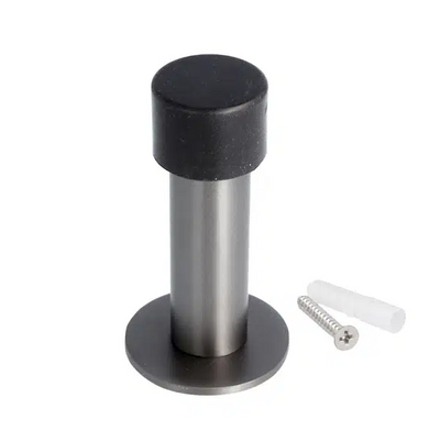 Door Stop 85mm Black (Stainless steel)