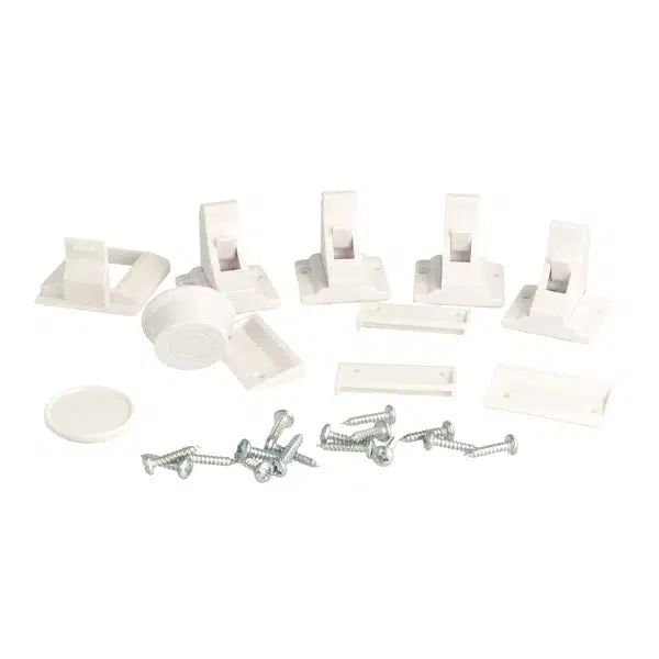 Child-Safety Drawer Locks with Magnet 4x Lock Set 1x Magnet