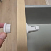 Child-Safety Drawer Locks with Magnet 4x Lock Set 1x Magnet