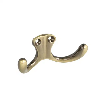 Double Hook Antique finish