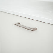 Handle Strafe 96-128 C/C Satin Nickel