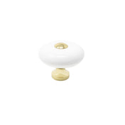 Knob Alva 32-35mm Porcelain/Brass