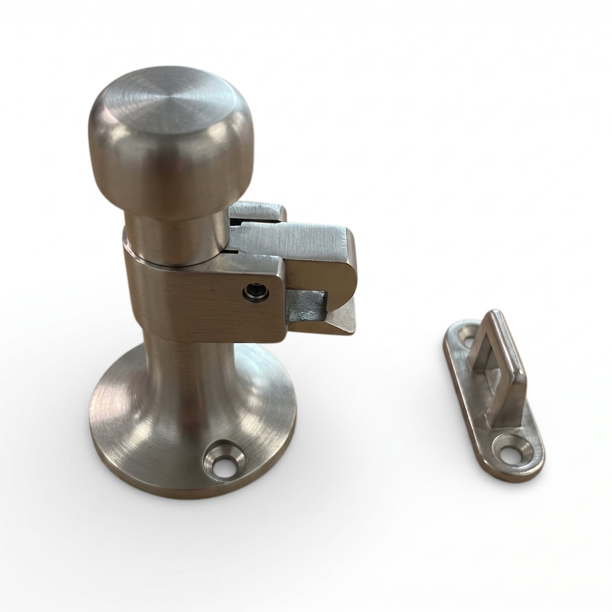 Door Holder 256 Nickel-Plated Brass