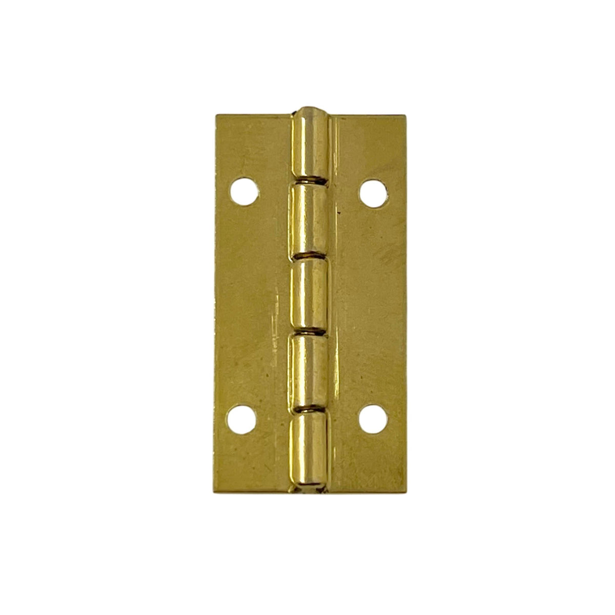 Ledo hængsel 25x13 mm Messingbelagt