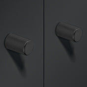 Knop Graf 17mm Sort