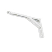 Fällbar Konsol 240-290mm Vit 100kg (2-Pack)