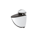 Glass-Shelf Mount 4-40mm Nickel - 2-Pack