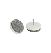 Gulvbeskyttelse 18-28mm Plast/Grå Filt 4-pak