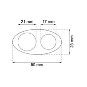 Handtagsbuffert Kombo Plast 2-Pack