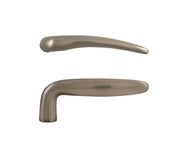 Dörrhandtag 2 Mattborstad Nickel