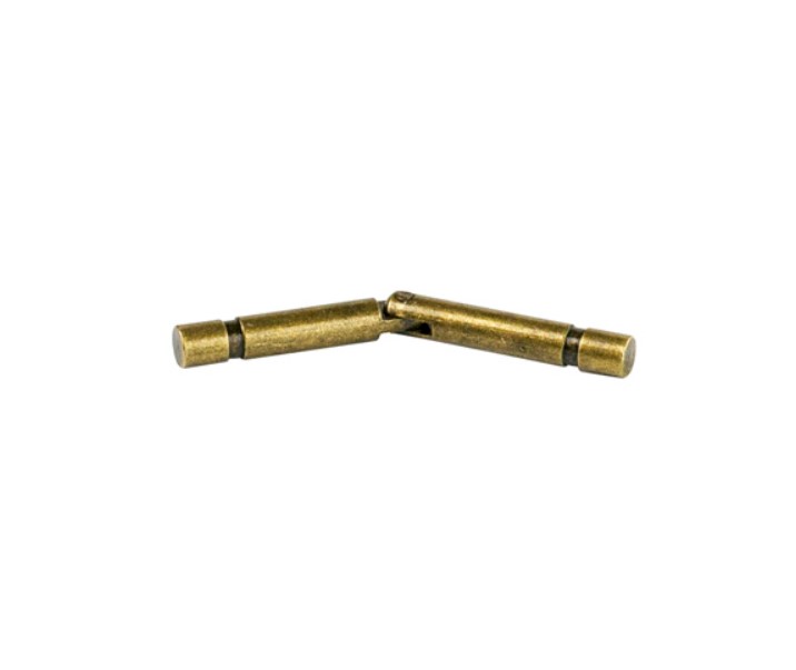 Concealed barrel hinge CYLINDER 3,5X38MM Antique