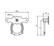 Ringgreb Antikbehandlet