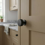 Knob Crown 26-32mm Matt Black