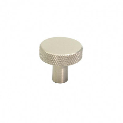 Knop Flat 26mm Matt Nikkel