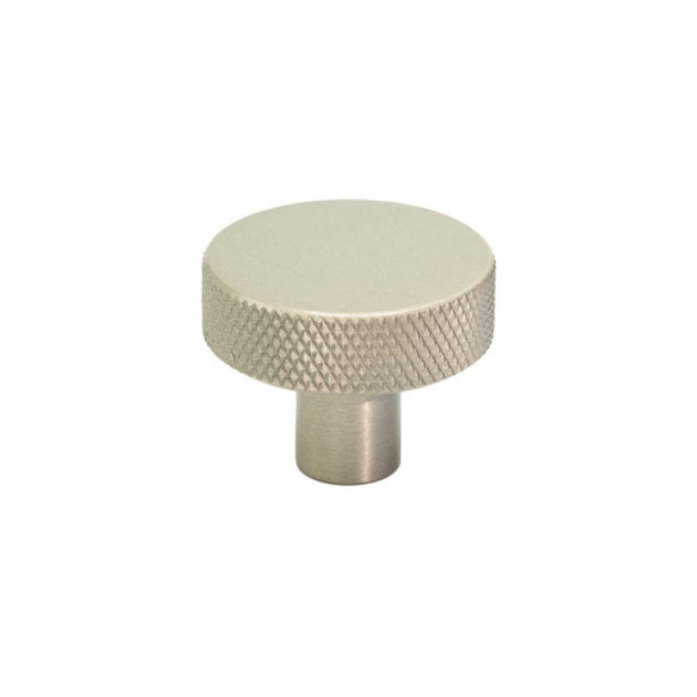 Knopp Flat 32 mm mat nikkel