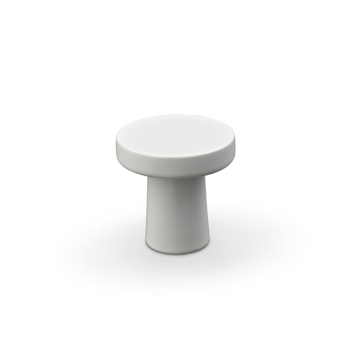 Knob Garda 25mm White