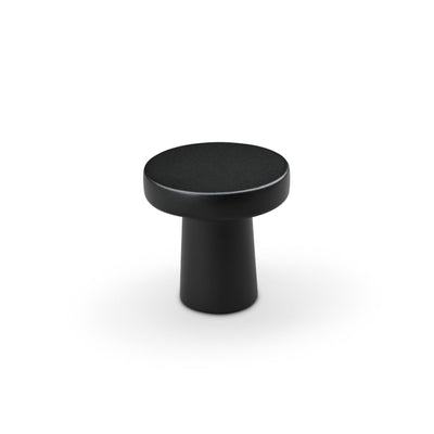 Knob Garda 25mm Black