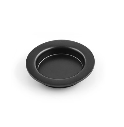Skydedørshåndtag 40mm Sort 2-pak