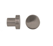 Knob 25 mm Stainless Steel Look