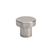 Knob 25 mm Stainless Steel Look