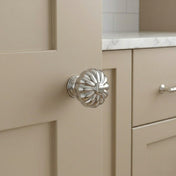 Knob Flora 33mm Chrome