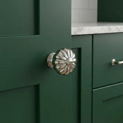 Knob Flora 33mm Chrome