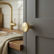 Knob Elton 31mm Satin Brass