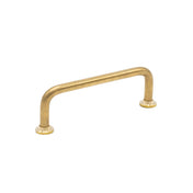 Handle 96-128 C/C Unlacquered brass