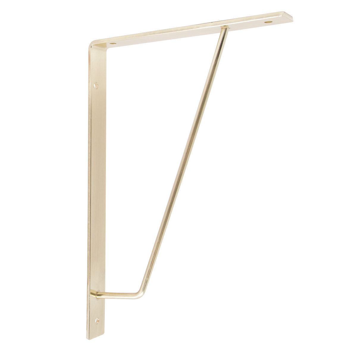 Bracket EDWARD Brass-plated