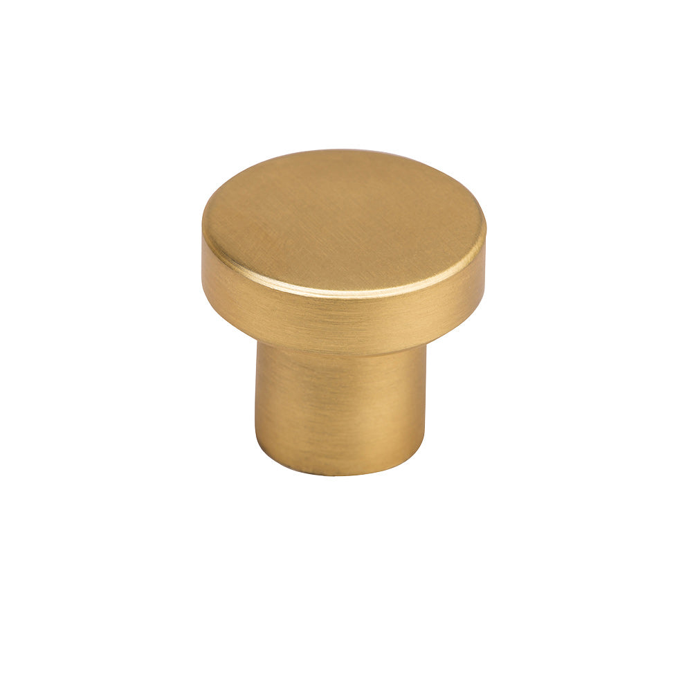 Knopp Kurt 25mm Matt Messing