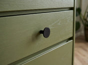 Knopp Sture 28mm Svart