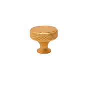 Knob Asterix 30mm Brass