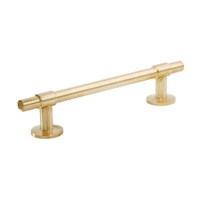 Handle Uniform 128 C/C Matt Unlacquered brass