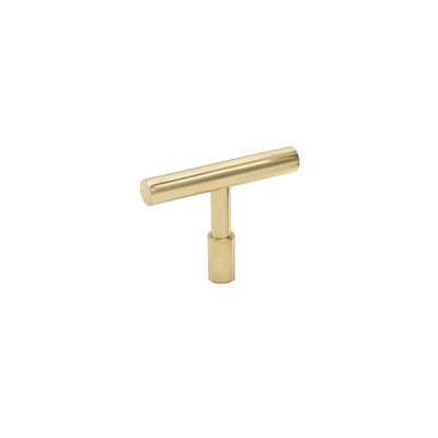 Knob T-Spira Brass