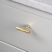 Knob T-Spira Brass