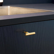 Knob T-Spira Brass