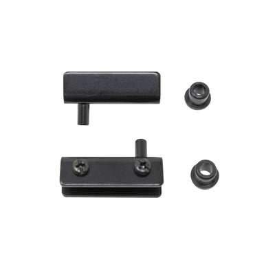 Glass Hinge/Mirror Hinge 2-6mm Black