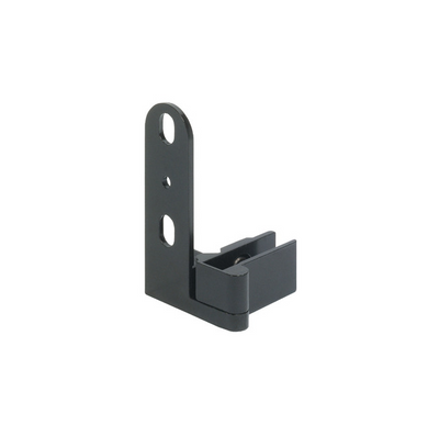 Glass Hinge 4-6,5 mm Matt Black