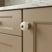 Knopp Per-Axel 40mm Porslin/Antik