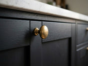 Knob Karin 38x30mm Unlacquered brass