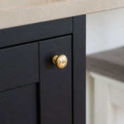 Knob 411 24mm Brass