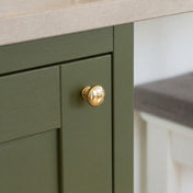 Knob 411 24mm Brass
